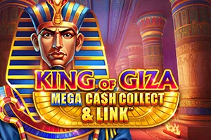 Playtech : King of Giza: Mega Cash Collect & Link - HASEAGAMING