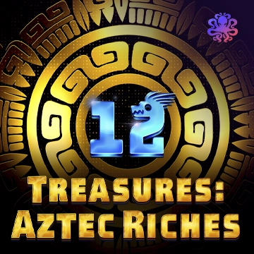 Octoplay : 12 Treasures: Aztec Riches - HASEAGAMING