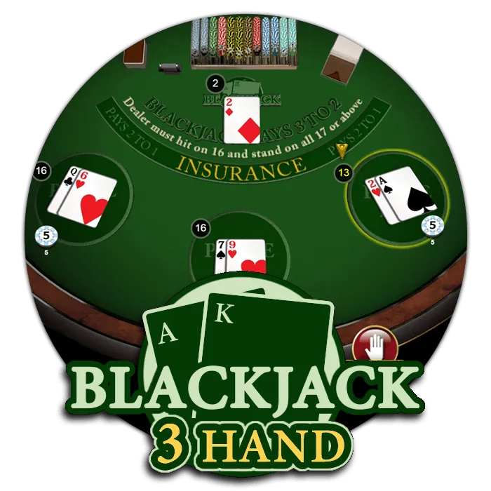 Blackjack 3 Hand - HASEAGAMING