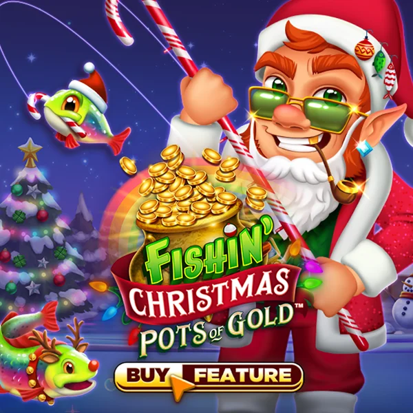 Microgaming : Fishin Christmas Pots of Gold - HASEAGAMING