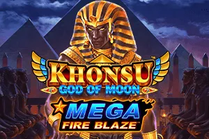 Playtech : Mega Fire Blaze: Khonsu God of Moon - HASEAGAMING
