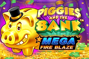 Playtech : Mega Fire Blaze: Piggies and the Bank™ - HASEAGAMING