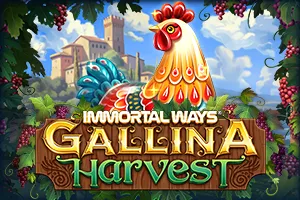 Playtech : Immortal Ways Gallina Harvest - HASEAGAMING