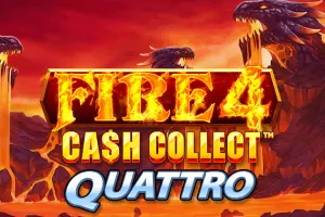 Playtech : Fire 4: Cash Collect Quattro - HASEAGAMING