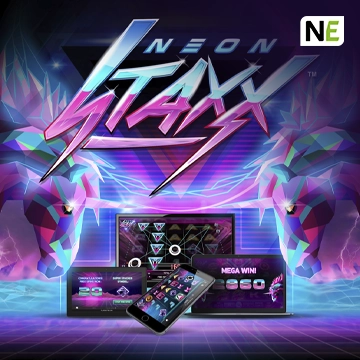 NetEnt : Neon Staxx - HASEAGAMING