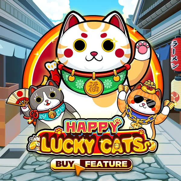 Microgaming : Happy Lucky Cats - HASEAGAMING