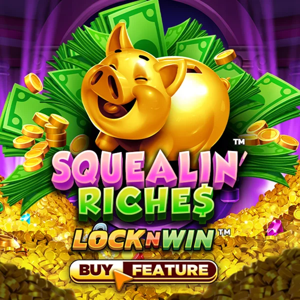 Microgaming : Squealin Riches - HASEAGAMING