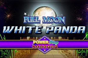 Playtech : Full Moon: White Panda PowerPlay Jackpot - HASEAGAMING