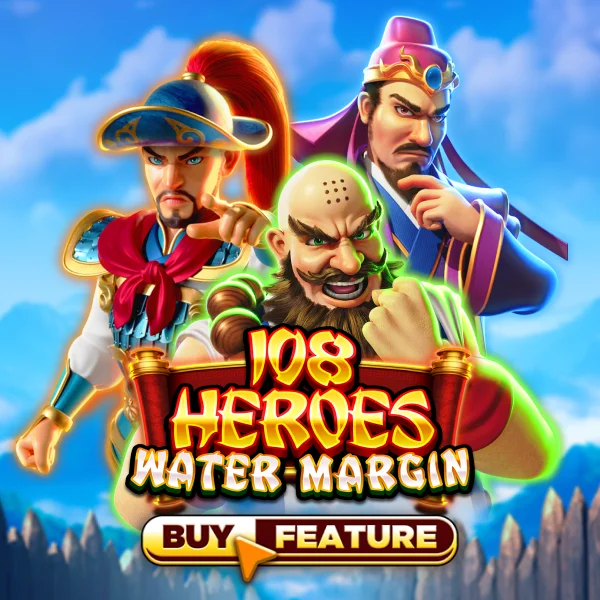 Microgaming : 108 Heroes Water Margin - HASEAGAMING