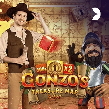 Gonzos Treasure Map - HASEAGAMING