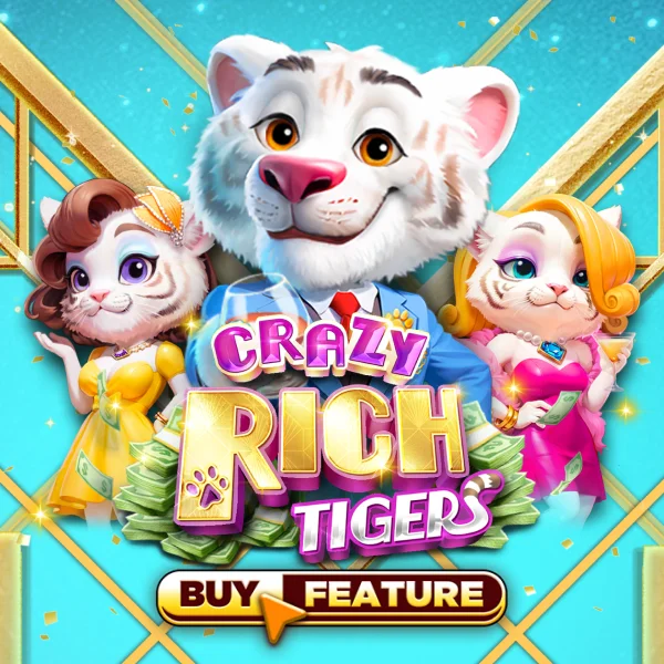 Microgaming : Crazy Rich Tigers - HASEAGAMING