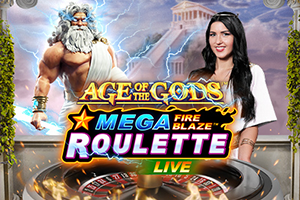 Mega Fire Blaze Age Of Gods Roulette Live - HASEAGAMING
